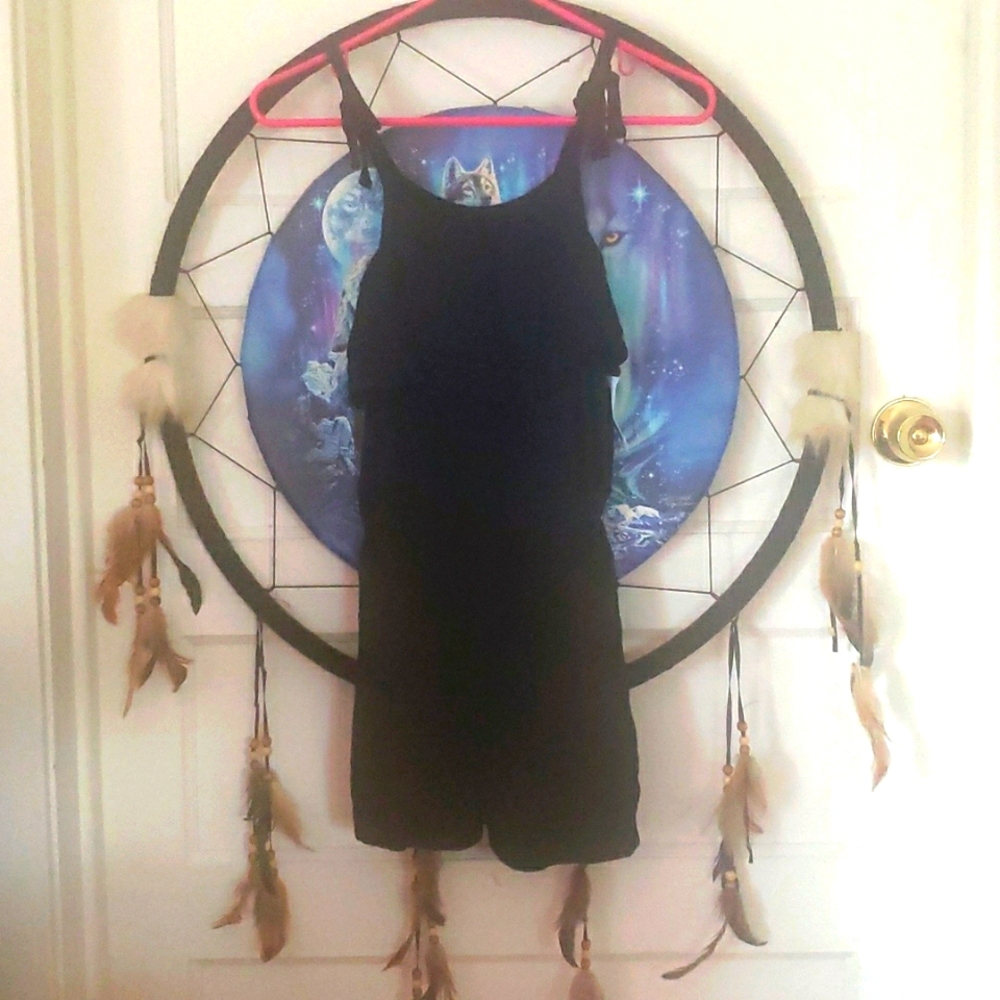 Cute black romper